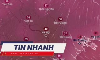 TIN NHANH: Dự báo Hà Nội sắp nóng 40 độ C; Thành phố bị sét đánh 6.000 lần một đêm