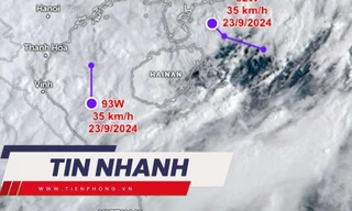 TIN NHANH: Hai áp thấp xuất hiện ở Biển Đông, Việt Nam có bị ảnh hưởng?