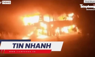 TIN NHANH: Những biển số ngũ quý nào được đấu giá ngày mai? Xe buýt đâm xe chở xăng, 18 người chết