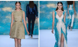 Ấn tượng đầm vảy cá tại New York Fashion Week