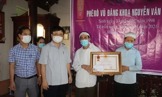 Truy tặng Huân chương dũng cảm của Chủ tịch nước cho sinh viên Nguyễn Văn Nhã