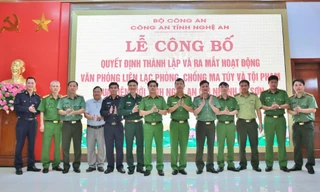 Ra mắt văn phòng liên lạc phòng, chống ma tuý và tội phạm qua biên giới giữa hai tỉnh Nghệ An và Xiêng Khoảng