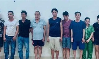 Triệt xóa ổ nhóm đánh bạc quy mô lớn di động liên huyện