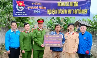 Tuổi trẻ Công an Nghệ An ghi dấu ấn với nhiều hoạt động hướng về cộng đồng