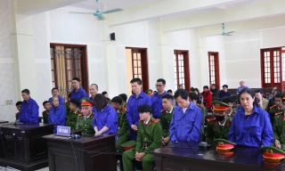 Tuyên án tử hình 9 trong số 11 bị cáo mua bán hơn 1 tạ ma túy