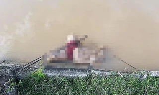 Phát hiện thi thể bé gái đang phân hủy trên kênh thủy lợi ở Nghệ An