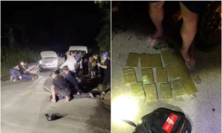 Bị vây bắt, 2 đối tượng ma túy nổ súng khiến một cán bộ công an bị thương