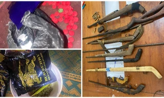 Bắt đối tượng chuyên sử dụng lựu đạn và súng quân dụng mua bán ma túy