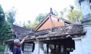 Di tích kiến trúc nghệ thuật quốc gia ‘kêu cứu’ sau mưa lũ