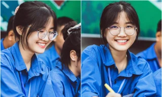 Nụ cười tỏa nắng của các tình nguyện viên tiếp sức mùa thi 2022