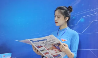 Những 'bóng hồng' duyên dáng tại Đại hội Đoàn tỉnh Nghệ An 