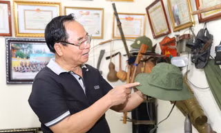 Ngắm hàng trăm kỷ vật vô giá từ chiến trường của cựu chiến binh xứ Nghệ 