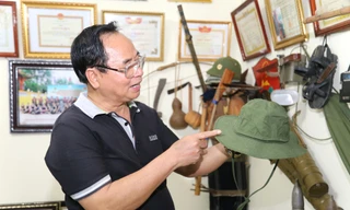 Ngắm hàng trăm kỷ vật vô giá từ chiến trường của cựu chiến binh xứ Nghệ 