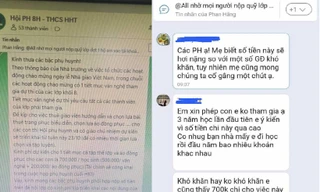 Nghệ An chấn chỉnh việc thu chi của hội cha mẹ học sinh