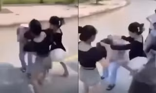 Nữ sinh lớp 8 bị đánh hội đồng