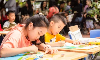 Hơn 400 họa sĩ nhí tham gia cuộc thi vẽ Sắc màu thiên nhiên