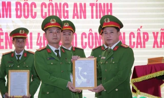 Công an tỉnh Nghệ An hoàn thành bổ nhiệm điều tra viên công an cấp xã