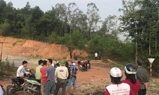 Hiện trường nơi phát hiện thi thể đang phân hủy.