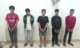 Bắt 5 đối tượng cướp tài sản người đi đường để lấy tiền mua ma túy