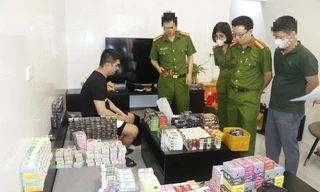 Triệt xóa hàng loạt đầu mối phân phối bóng cười, thuốc lá điện tử