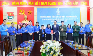 Tỉnh ủy Nghệ An gặp mặt đoàn đại biểu dự Đại hội đại biểu toàn quốc Hội LHTN Việt Nam