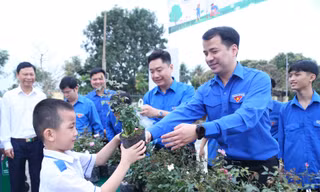 Bí thư T.Ư Đoàn Ngô Văn Cương ra quân Ngày chủ nhật xanh toàn quốc lần thứ I