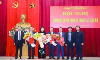 Nghệ An điều động, bổ nhiệm nhiều nhân sự 