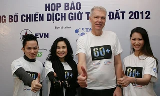 Tùng Dương, Thanh Lam làm đại sứ Giờ Trái đất 2012