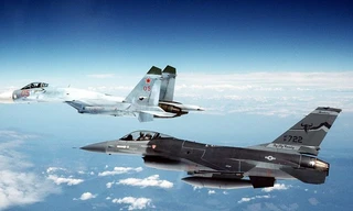 Không quân Bỉ chặn Su-27 Nga trên biển Baltic