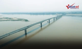 Đi thử cây cầu nghìn tỷ nối Hà Nội với Phú Thọ