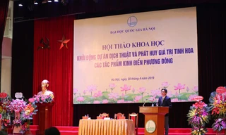 Phó thủ tướng Vũ Đức Đam phát biểu tại Hội thảo