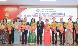 Ai là chủ tịch Hội đồng trường, hiệu trưởng Đại học Ngoại thương nhiệm kỳ 2020-2025