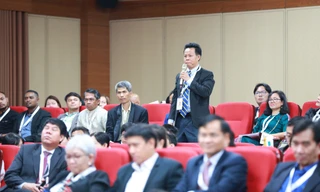 Đại biểu phát biểu tại diễn đàn