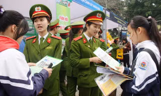 Năm 2019, khối trường công an dự kiến tuyển sinh 1500 chỉ tiêu