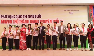 Học sinh trường THCS Phan Chu Trinh tham gia vòng sơ khảo tại trường