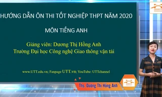 Ôn thi tốt nghiệp THPT 2020 môn tiếng Anh: Chuyên đề “Ngữ âm - Trọng âm”, Phần 2