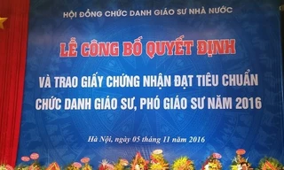 Miễn nhiệm chức danh giáo sư, phó giáo sư có dễ không?