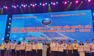 75 dự án đạt giải thi khoa học kỹ thuật cấp quốc gia năm học 2019-2020