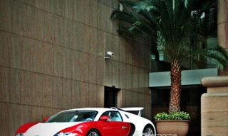 Bugatti Veyron lộ ảnh nóng trên đường phố TPHCM