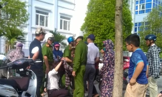 Hiện trường nơi xảy ra vụ việc