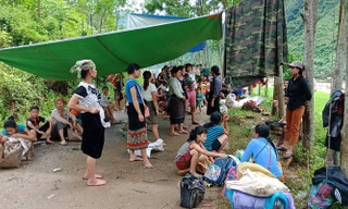 Hàng trăm hộ dân vùng lũ Mường Lát sống cảnh tạm bợ