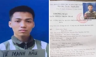 Đối tượng phạm tội giết người trốn khỏi trại giam