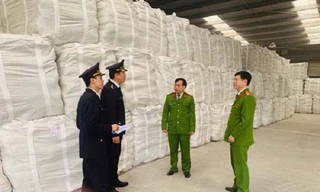 Bắt giữ hơn 18.000 tấn xi măng giả nhãn mác, bao bì xi măng Long Sơn