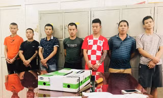 Các đối tượng bị bắt giữ