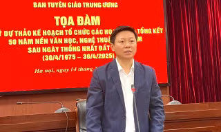 Khởi động chuỗi sự kiện 50 năm nền văn học nghệ thuật Việt Nam sau thống nhất