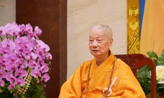 Đức Pháp chủ Thích Trí Quảng thuyết pháp đầu năm vào mùng 3 Tết