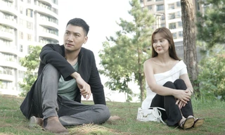 Mạnh Trường và Huyền Lizzie trong "Hồ sơ cá sấu"