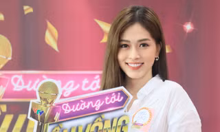 Á hậu Phương Nga thi tuyển MC "Đường tới cầu vồng" 2020