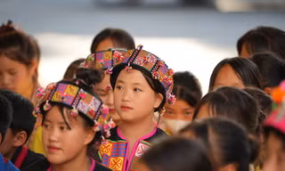 Niềm vui của thầy trò trường dân tộc bán trú trên rẻo cao Mèo Vạc