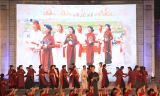 Rực rỡ sắc màu di sản khai mạc Lễ hội đền Hùng 2023